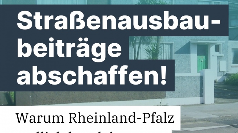 Lammert und Crecelius fordern Abschaffung der Straßenausbaubeiträge Lammert und Crecelius fordern Abschaffung der Straßenausbaubeiträge